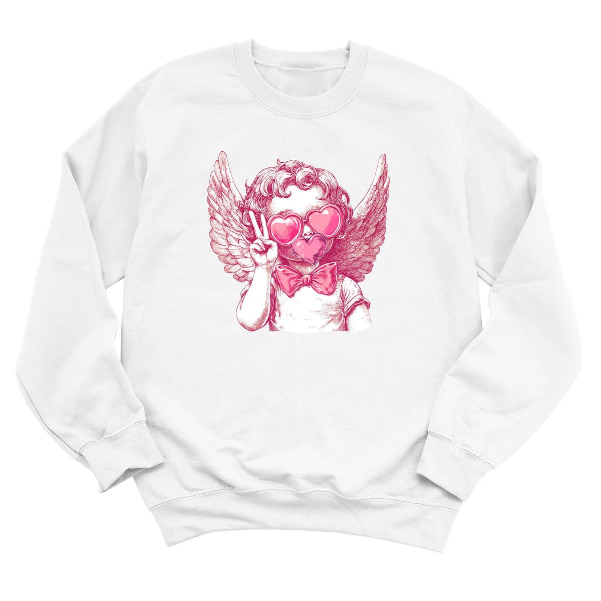 Cupid Blowing Bubble Sweatshirt