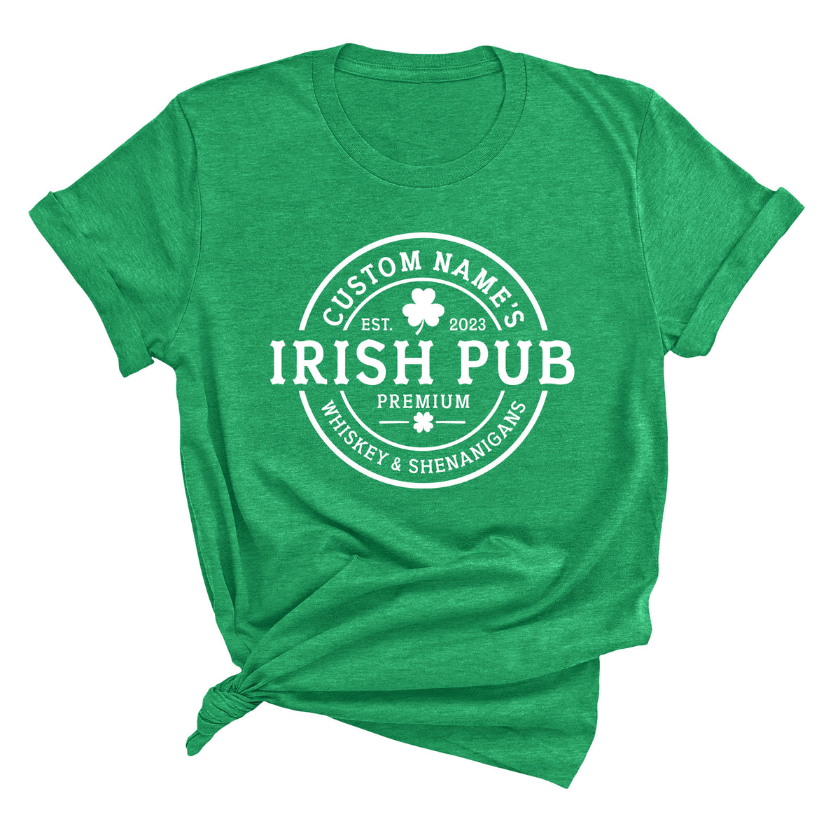 Custom Irish Pub Unisex T-Shirt