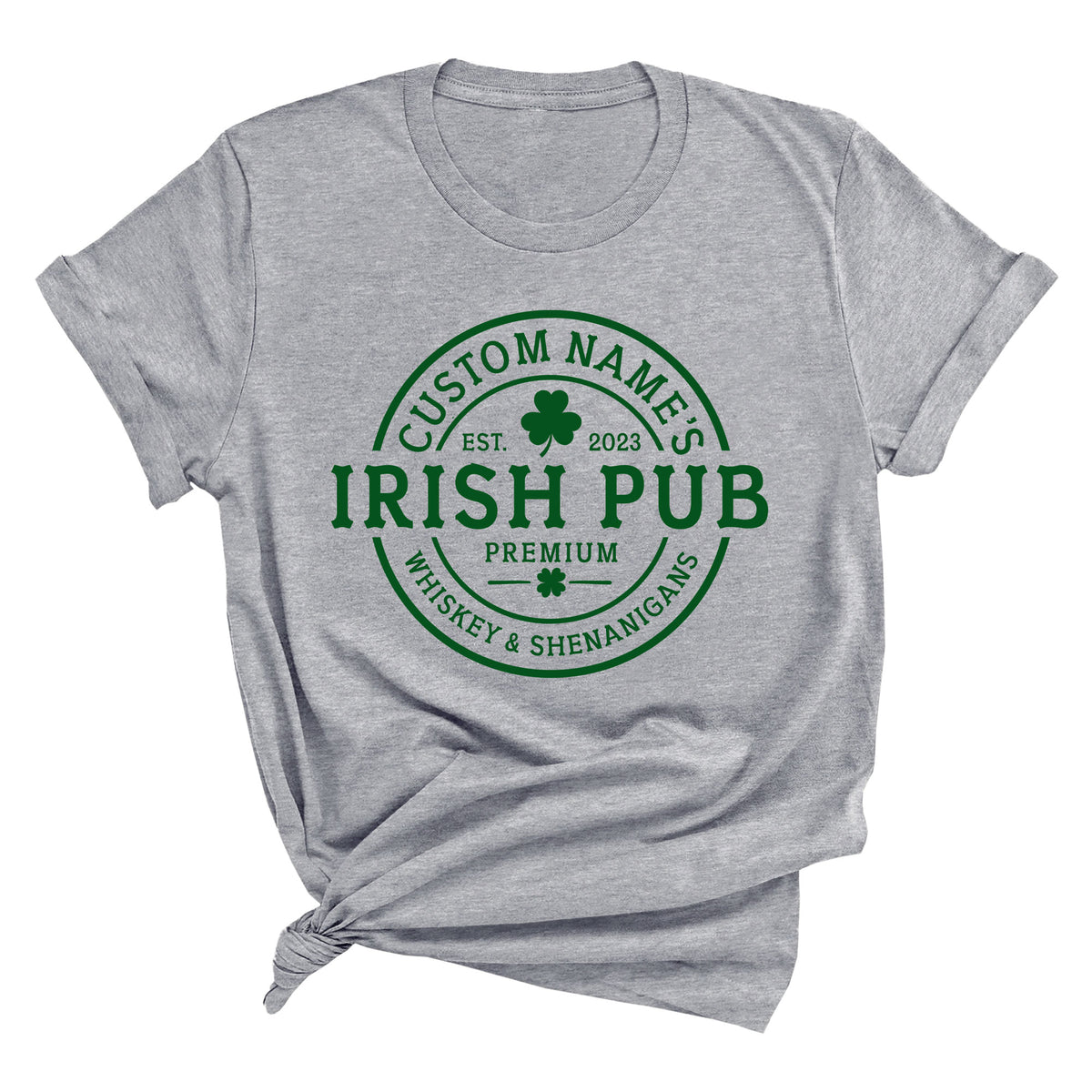 Custom Irish Pub Unisex T-Shirt