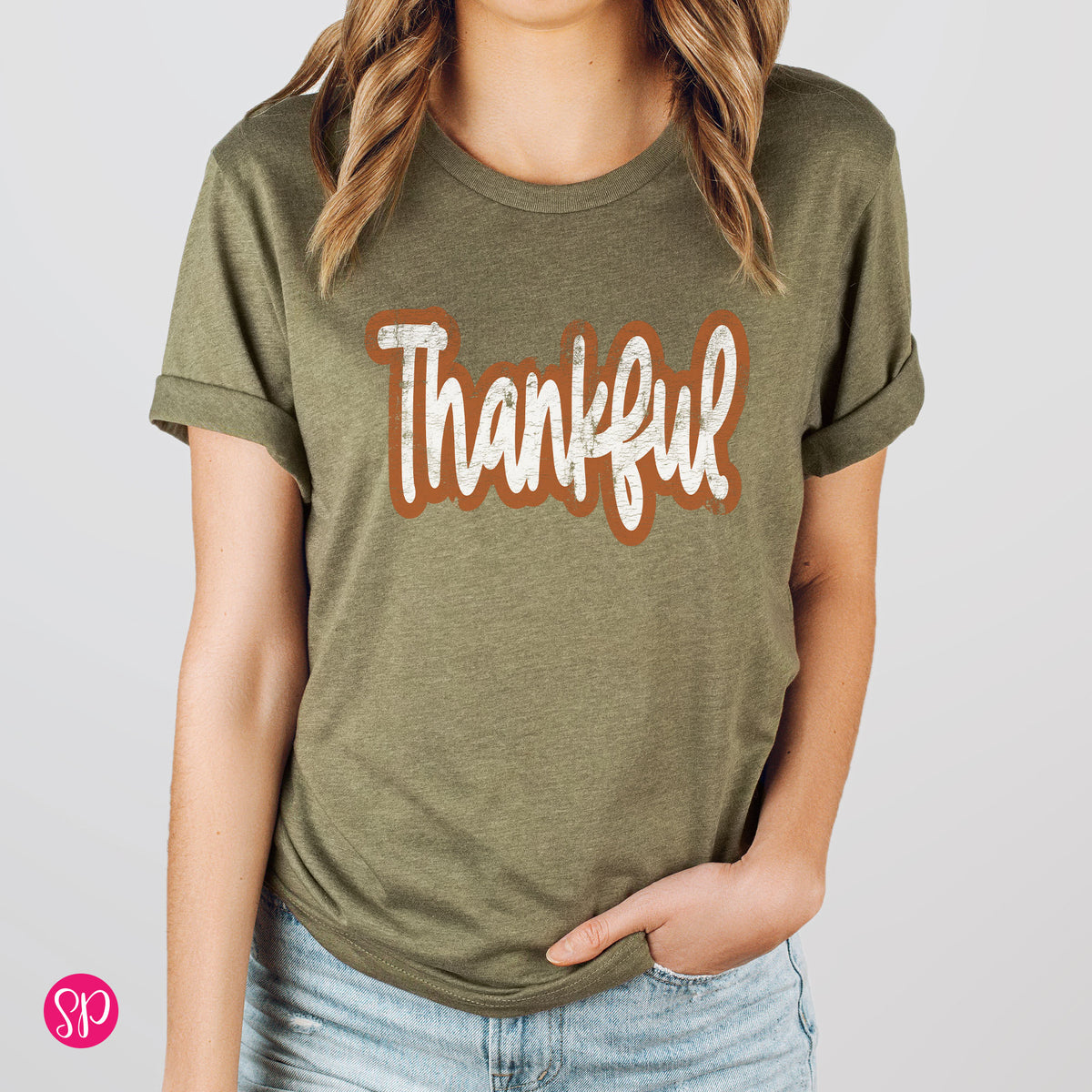 Distressed Thankful Unisex T-Shirt