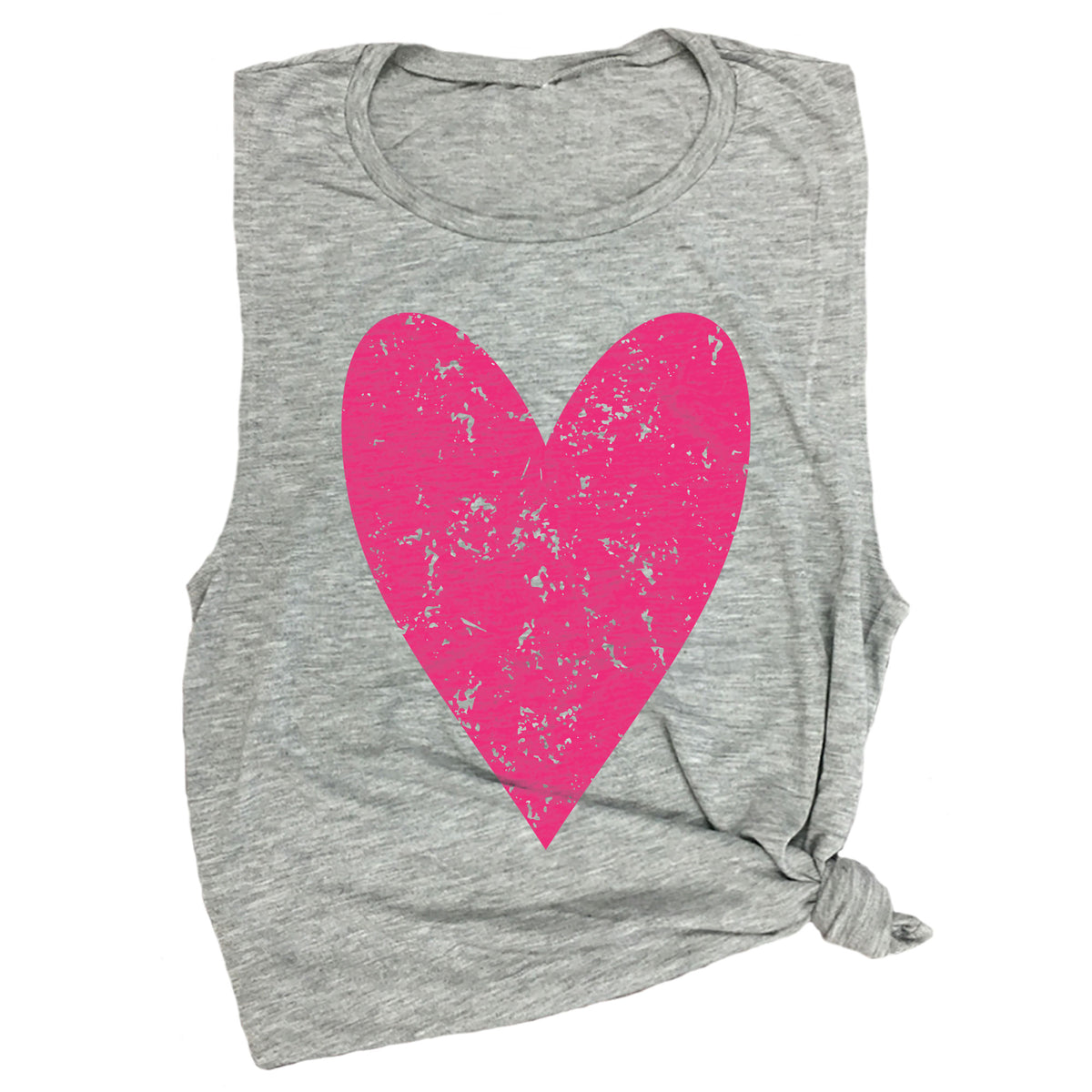 Distressed Heart Muscle Tee