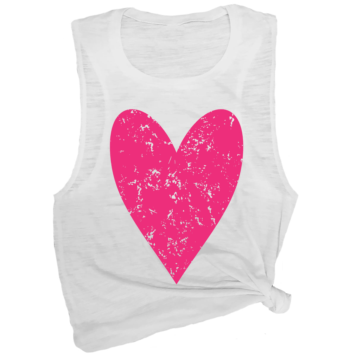 Distressed Heart Muscle Tee