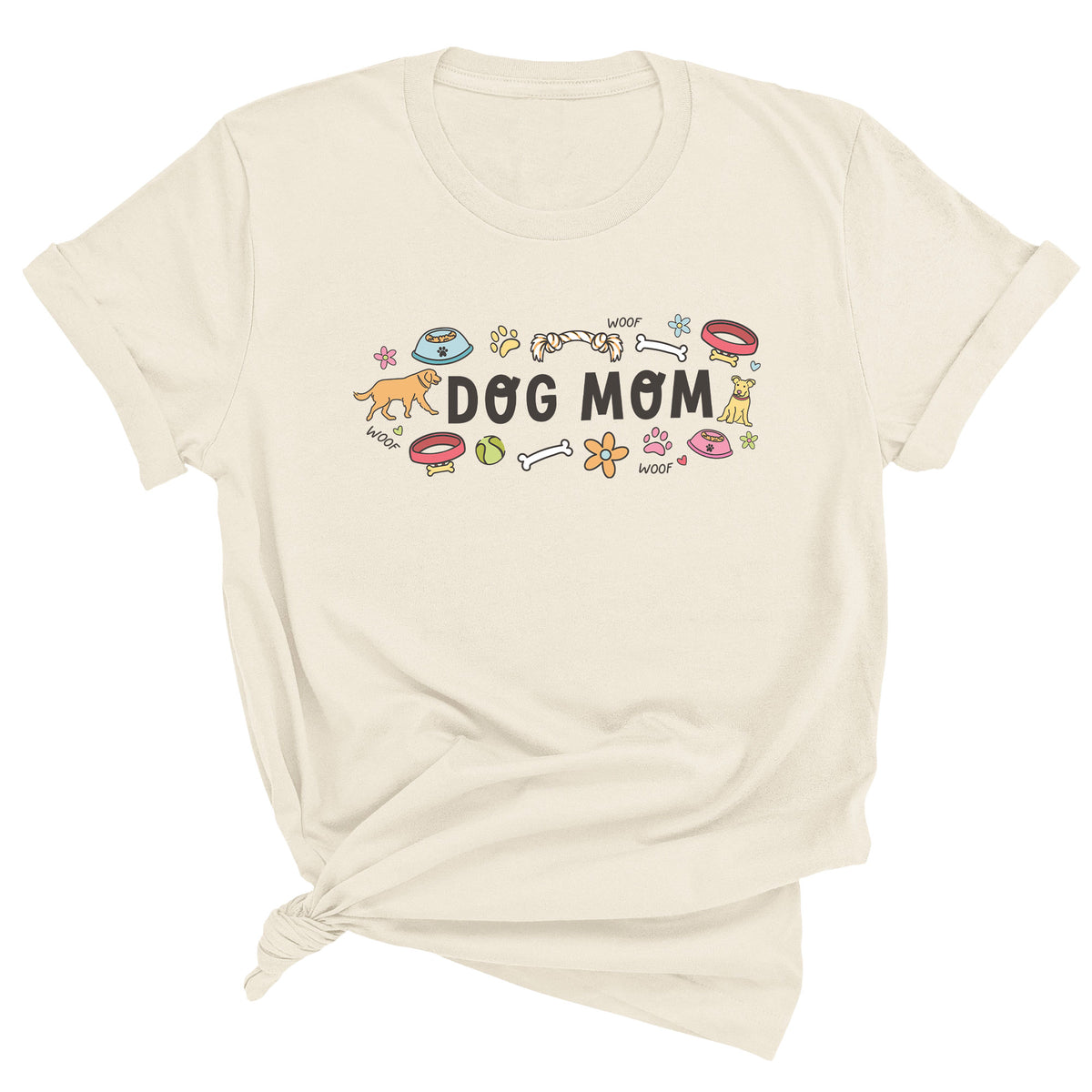 Dog Mom Doodles Unisex T-Shirt
