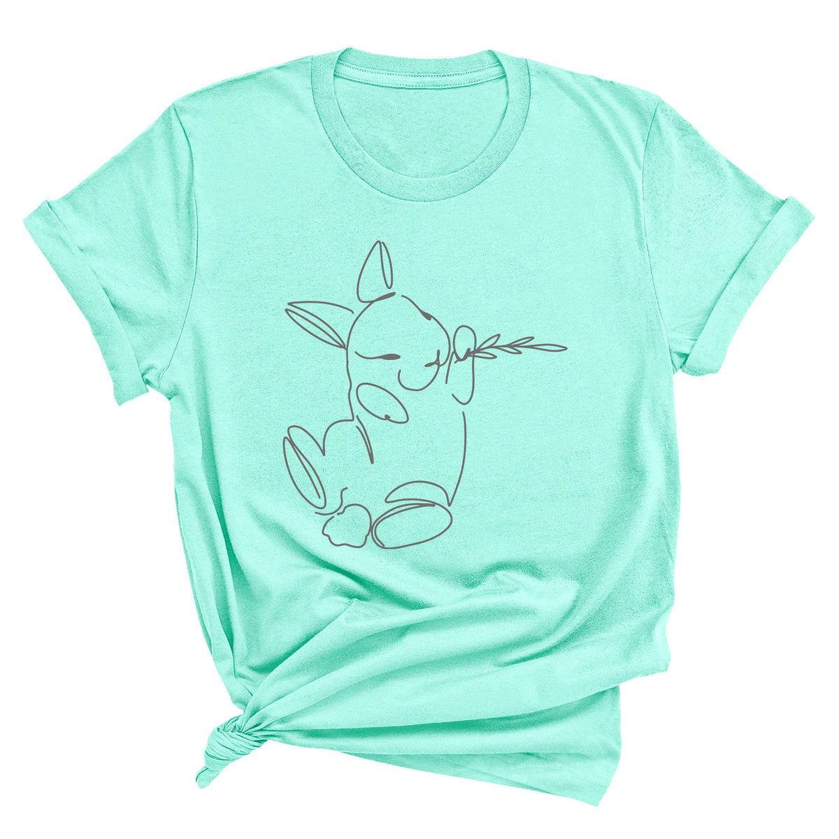 Easter Bunny Illustration Unisex T-Shirt