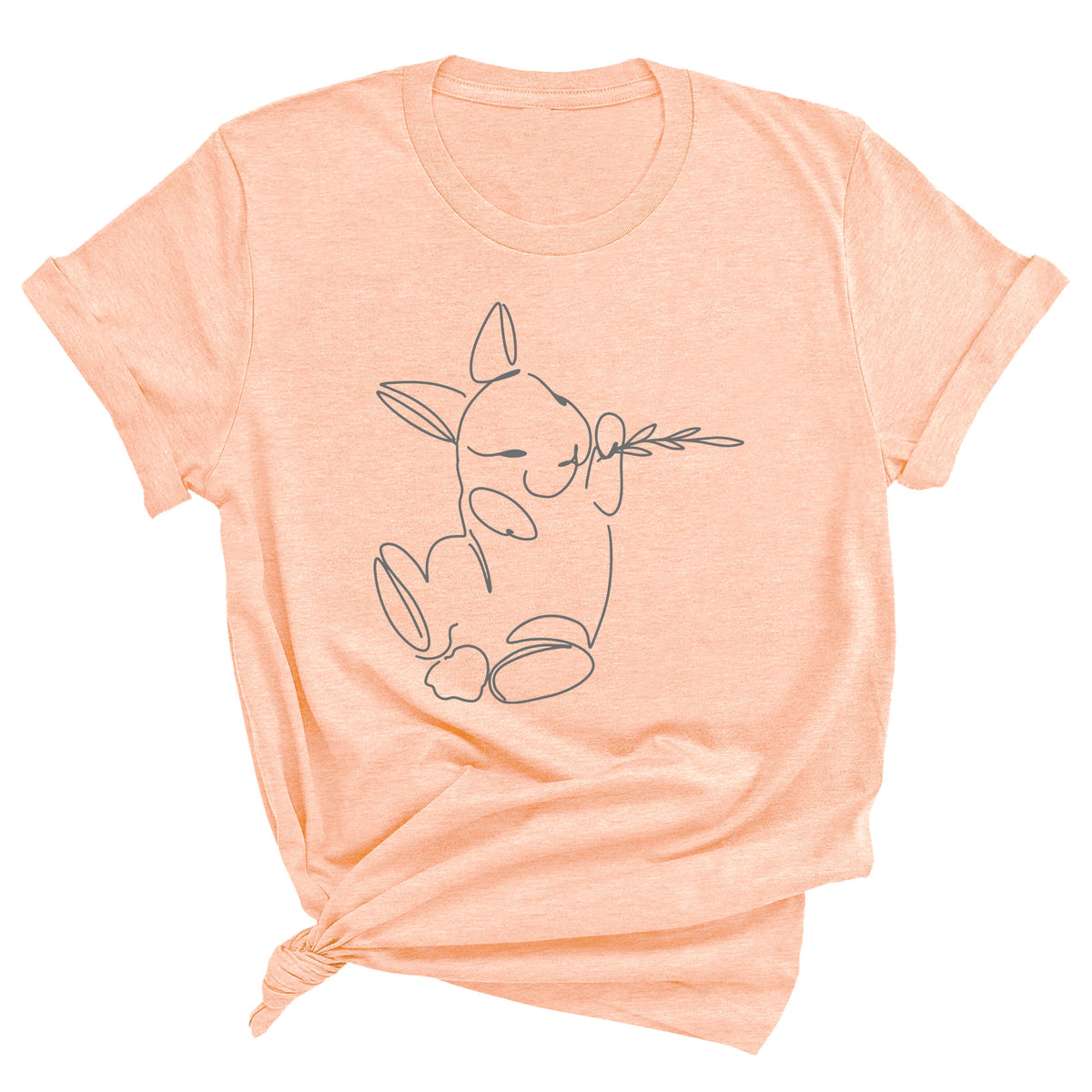 Easter Bunny Illustration Unisex T-Shirt