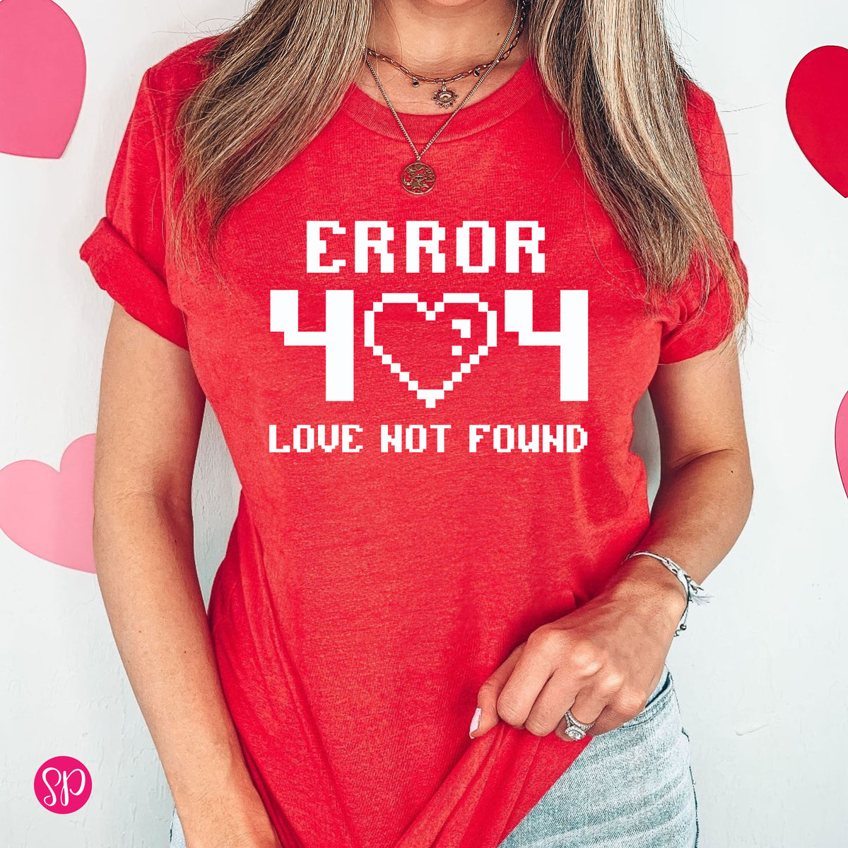 Error 404 Love Not Found Unisex T-Shirt