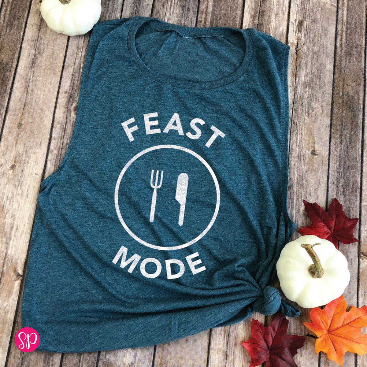 Feast Mode Thanksgiving Eating Fitness Workout Tank Top for Women