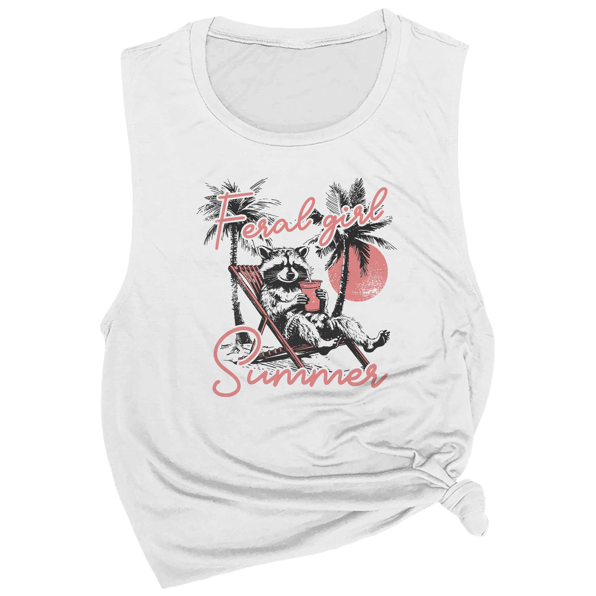 Feral Girl Summer Muscle Tee