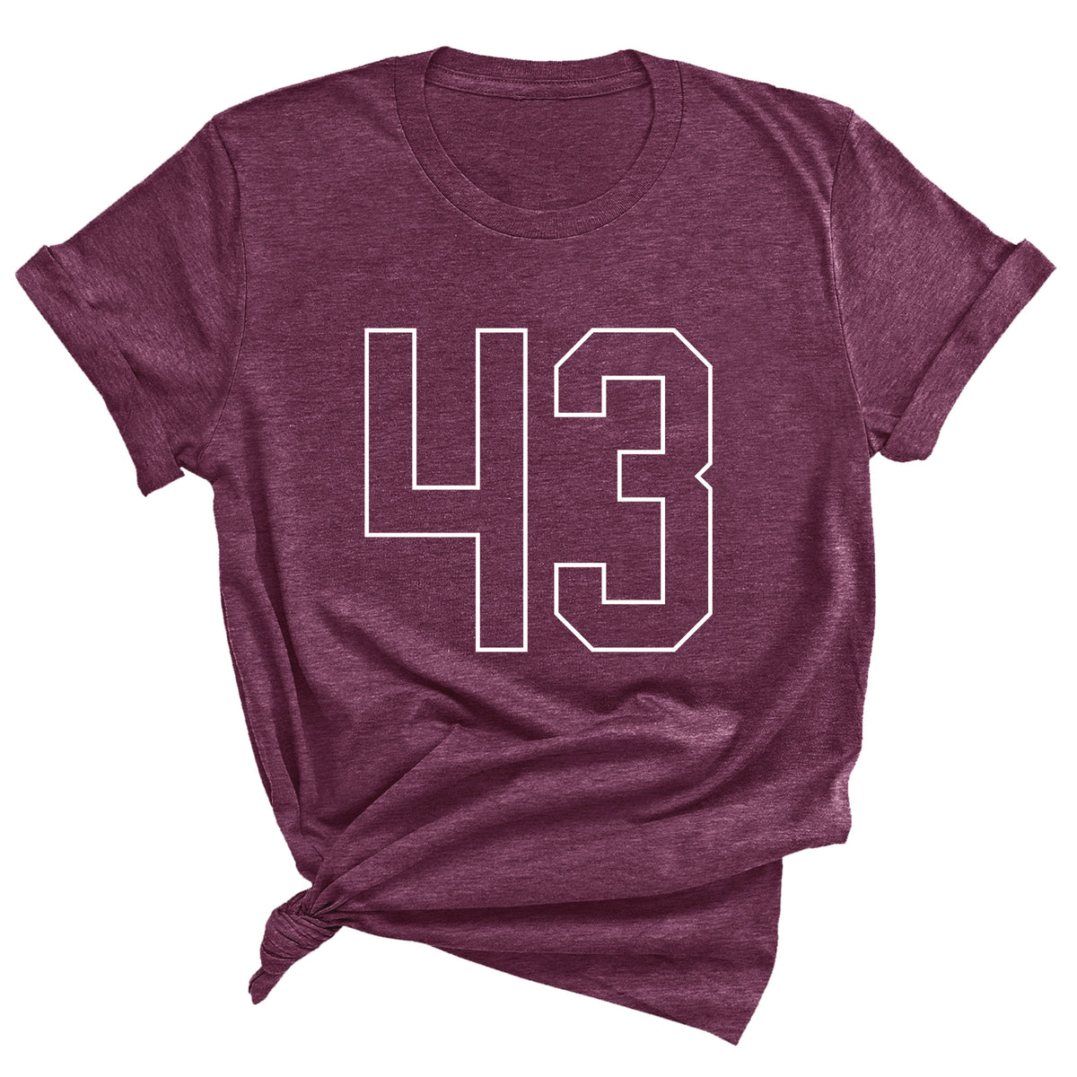 Football Number Unisex T-Shirt