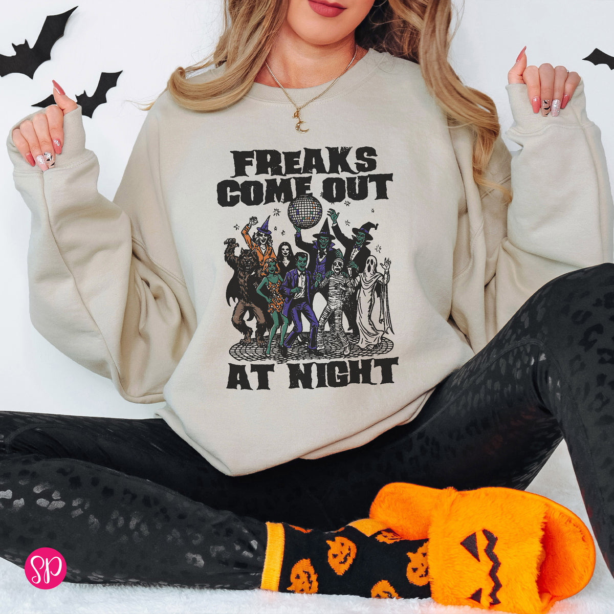 Freaks Come Out at Night Sweatshirt