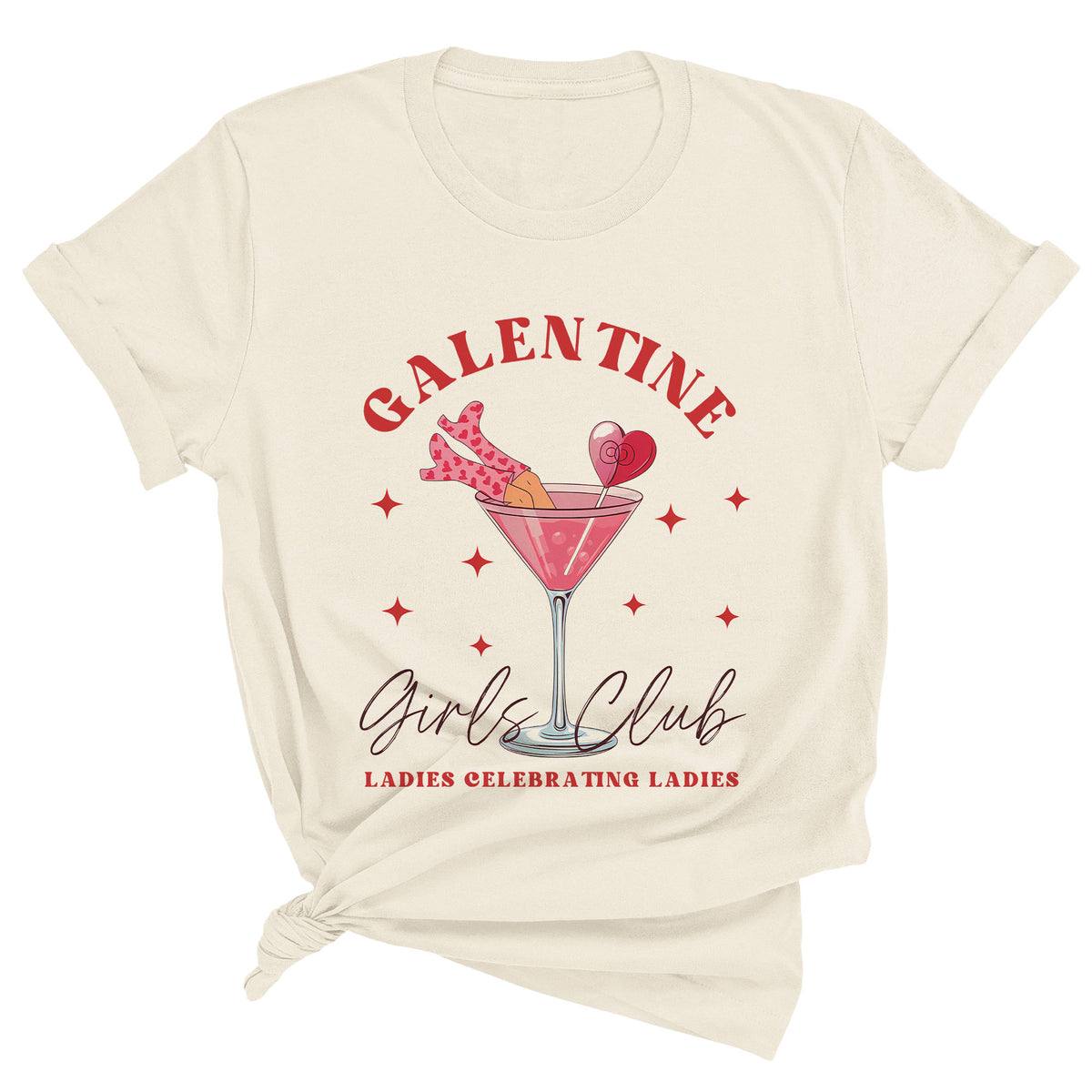 Galentine Girls Club Unisex T-Shirt