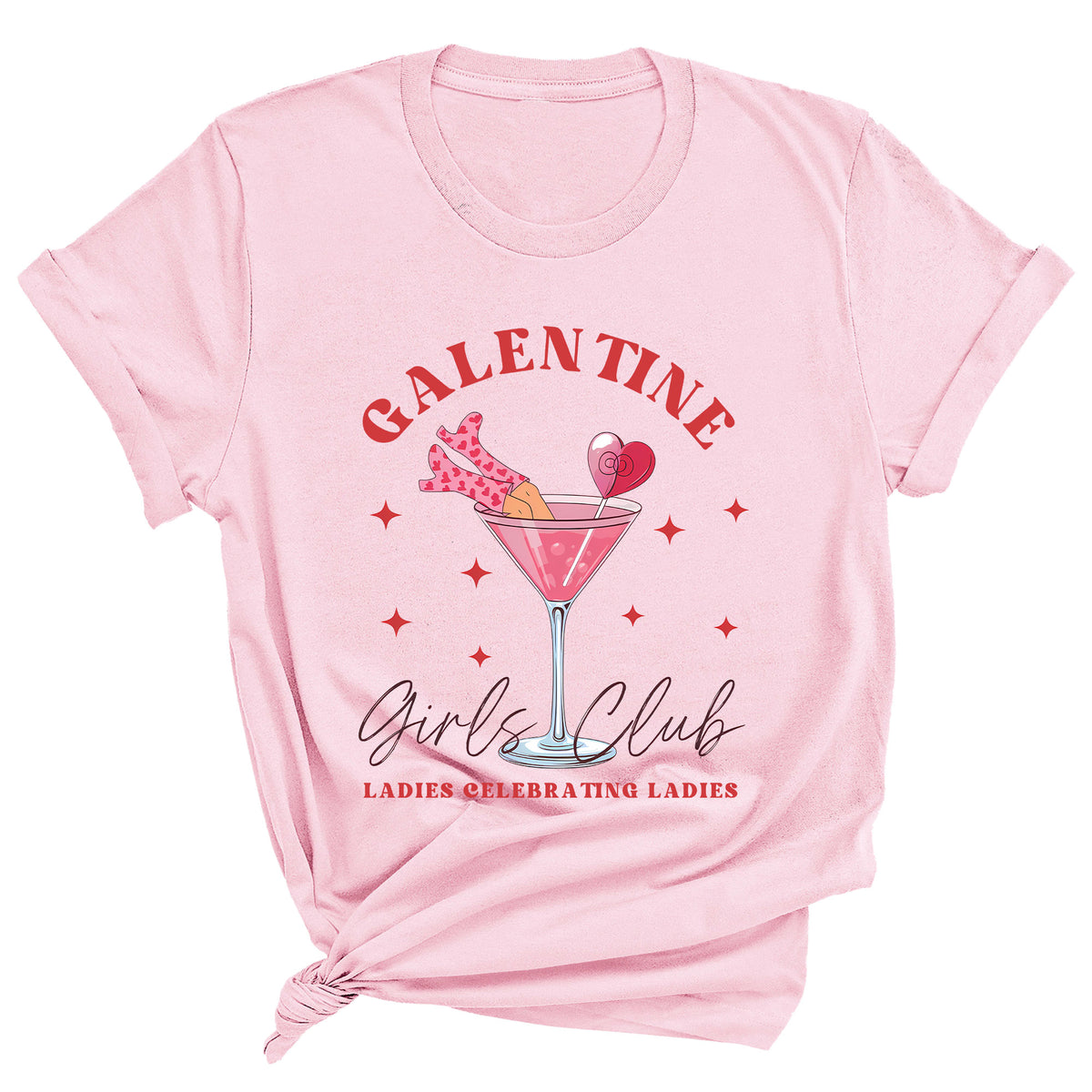 Galentine Girls Club Unisex T-Shirt