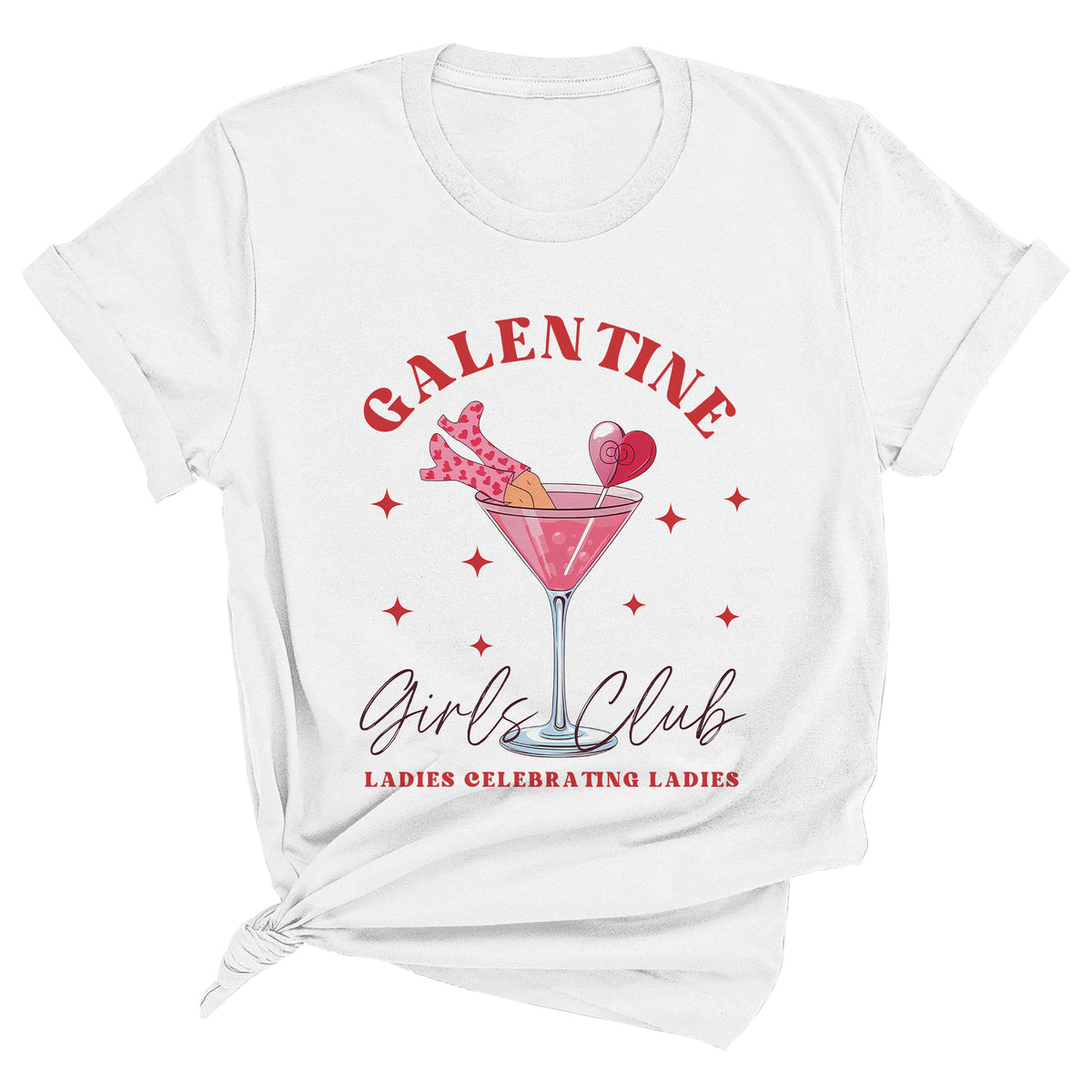 Galentine Girls Club Unisex T-Shirt