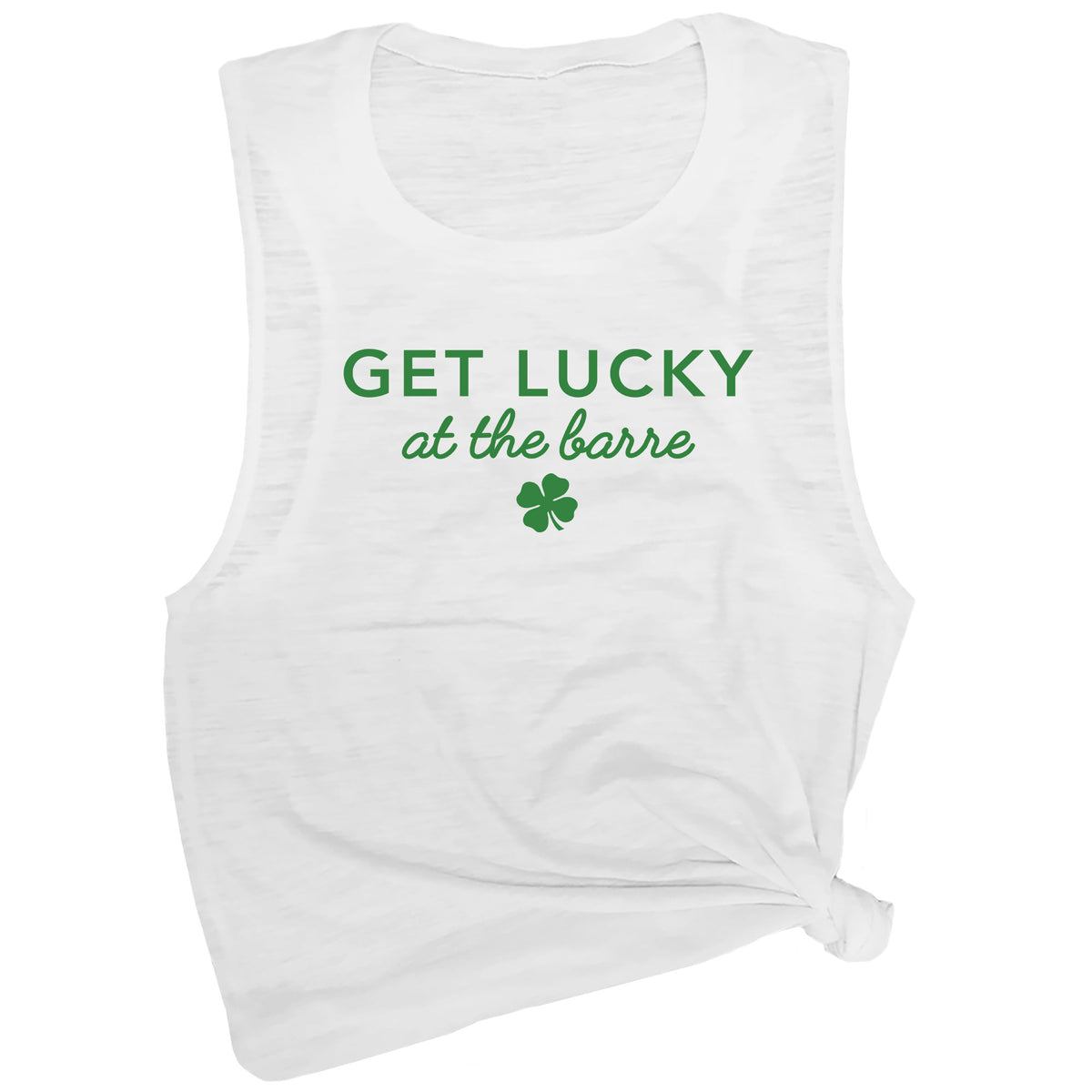 Get Lucky at the Barre Muscle Tee
