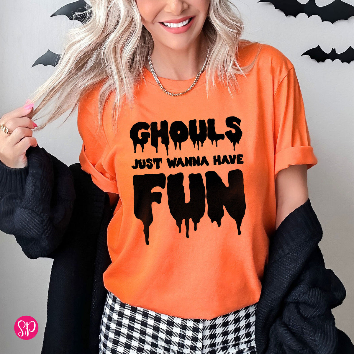 Ghouls Just Wanna Have Fun Halloween Night Out Shirt for Women