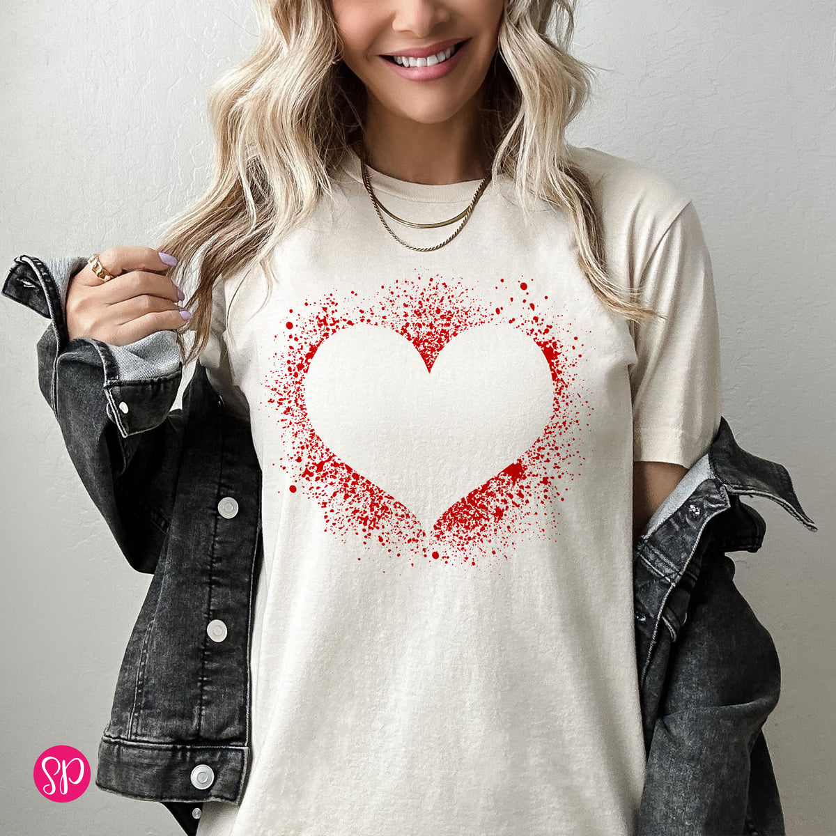 Grunge Heart Unisex T-Shirt