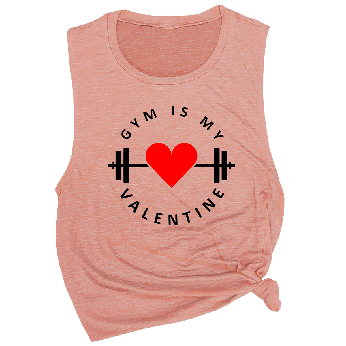 Gym is My Valentine Muscle Tee