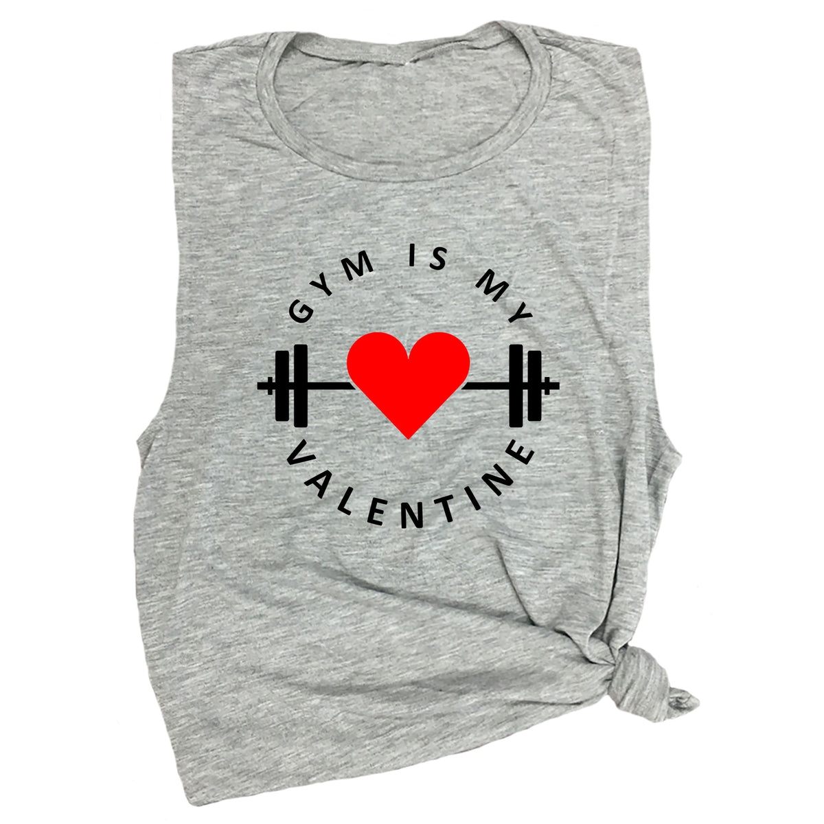 Gym is My Valentine Muscle Tee