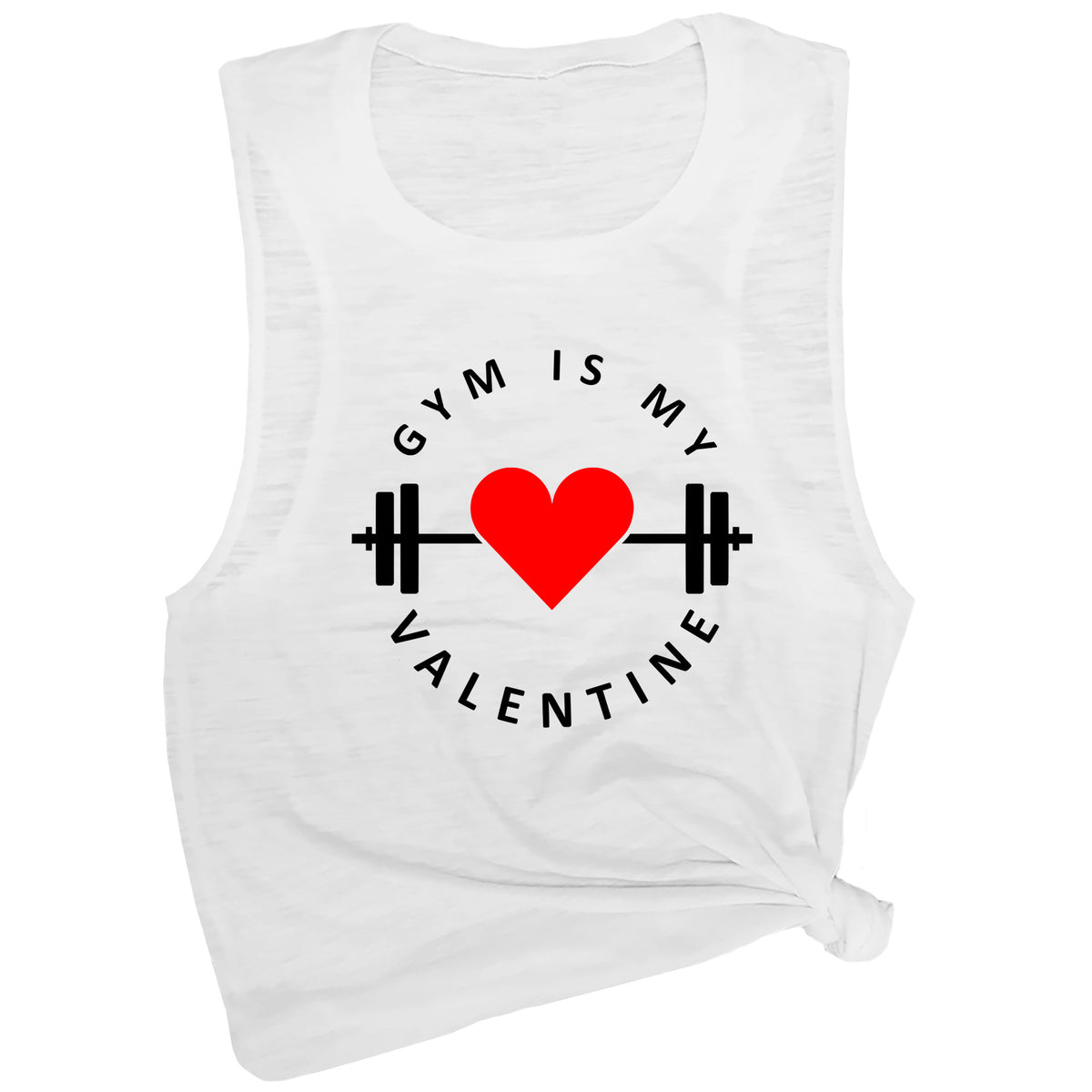 Gym is My Valentine Muscle Tee