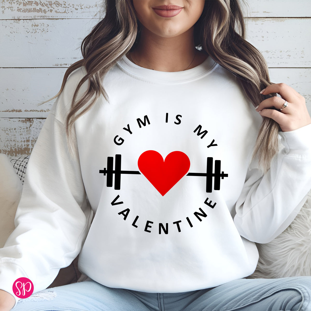 Gym is My Valentine Sweatshirt