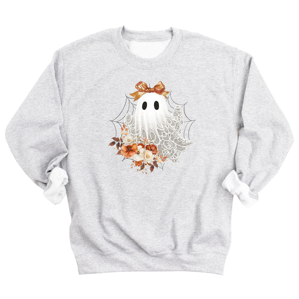 Halloween Lace Ghost Sweatshirt