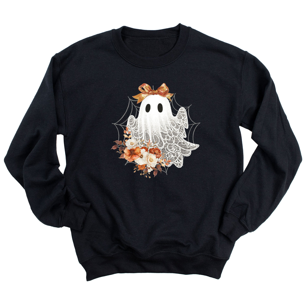 Halloween Lace Ghost Sweatshirt