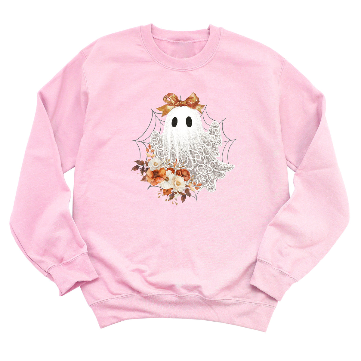 Halloween Lace Ghost Sweatshirt