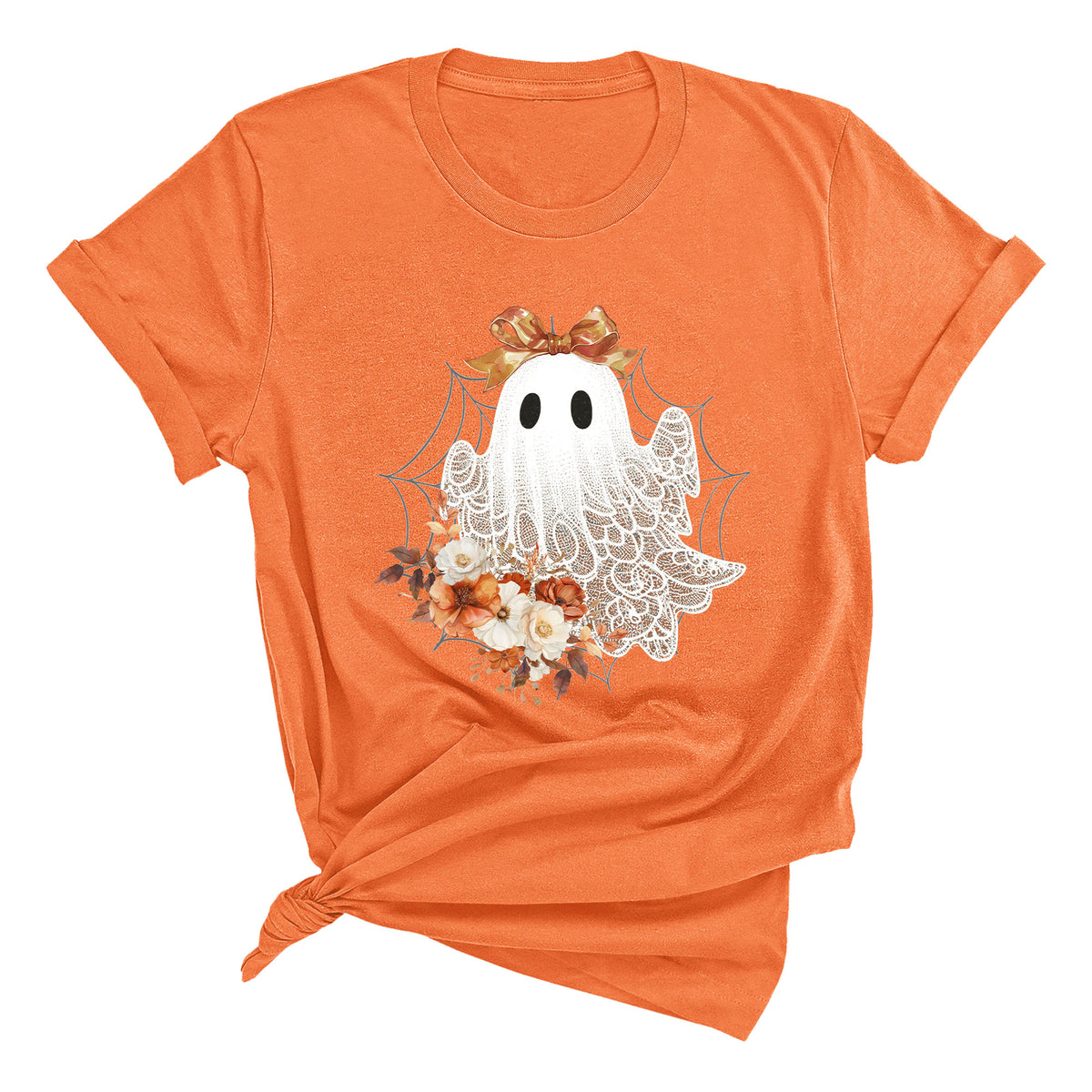 Halloween Lace Ghost Unisex T-Shirt