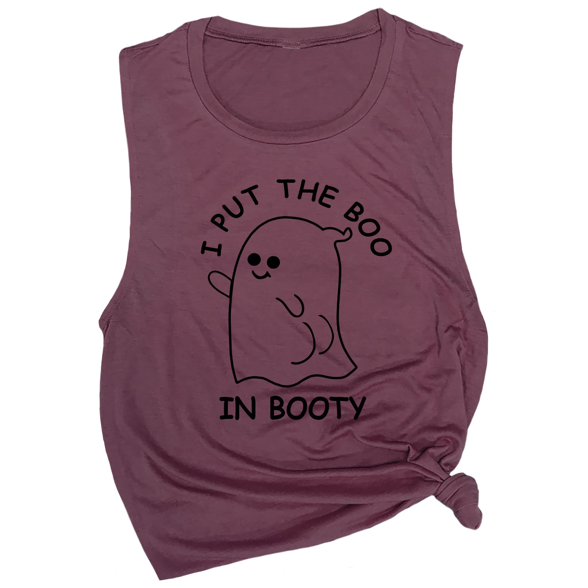I Put the Boo in Booty Muscle Tee