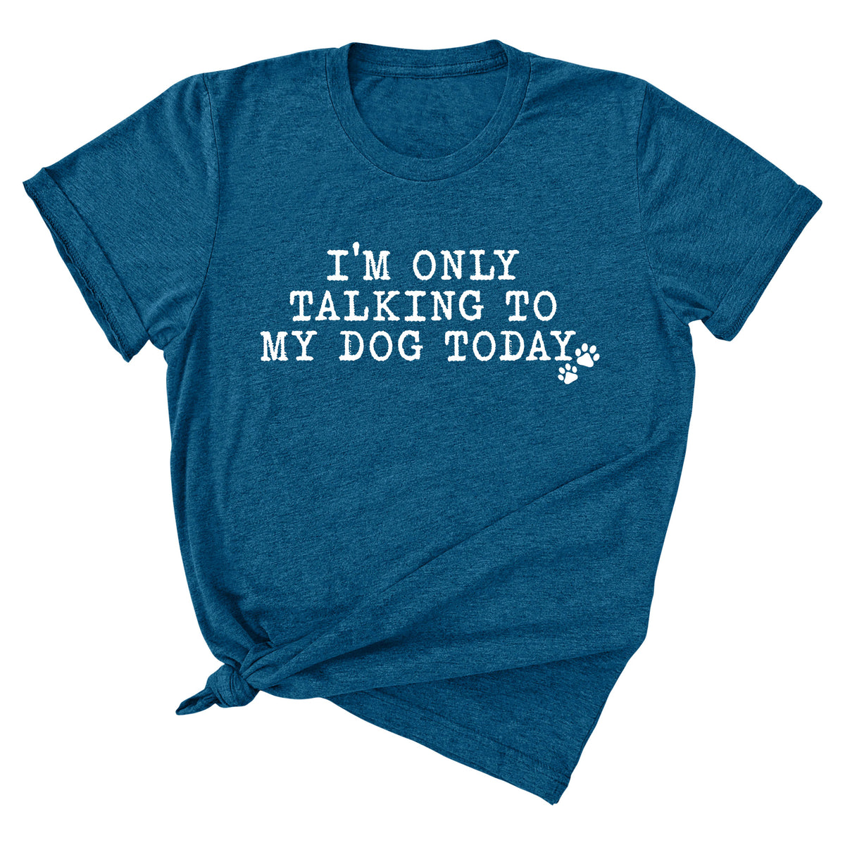 I'm Only Talking to My Dog Today Unisex T-Shirt