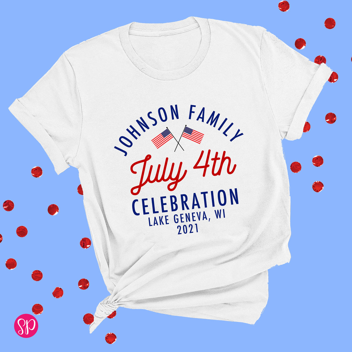 Family 4th of July Celebration Unisex T-Shirt