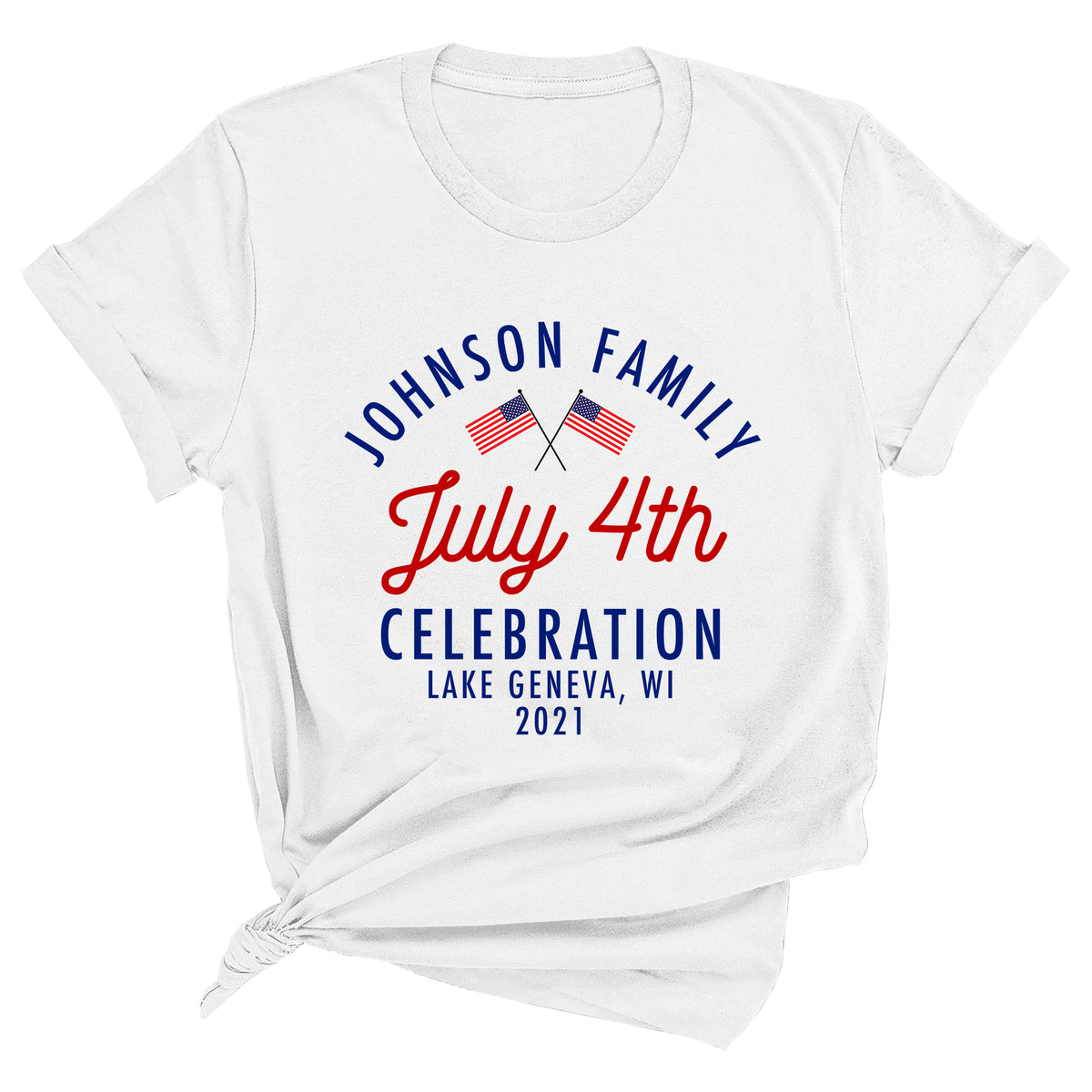 Family 4th of July Celebration Unisex T-Shirt