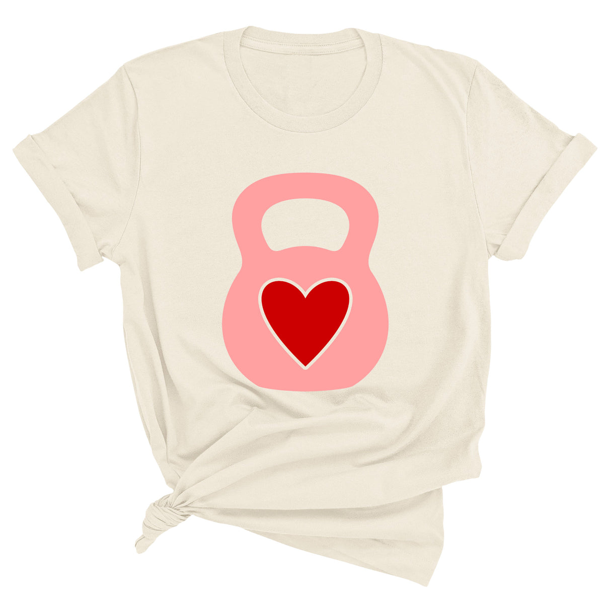 Kettlebell Heart Unisex T-Shirt