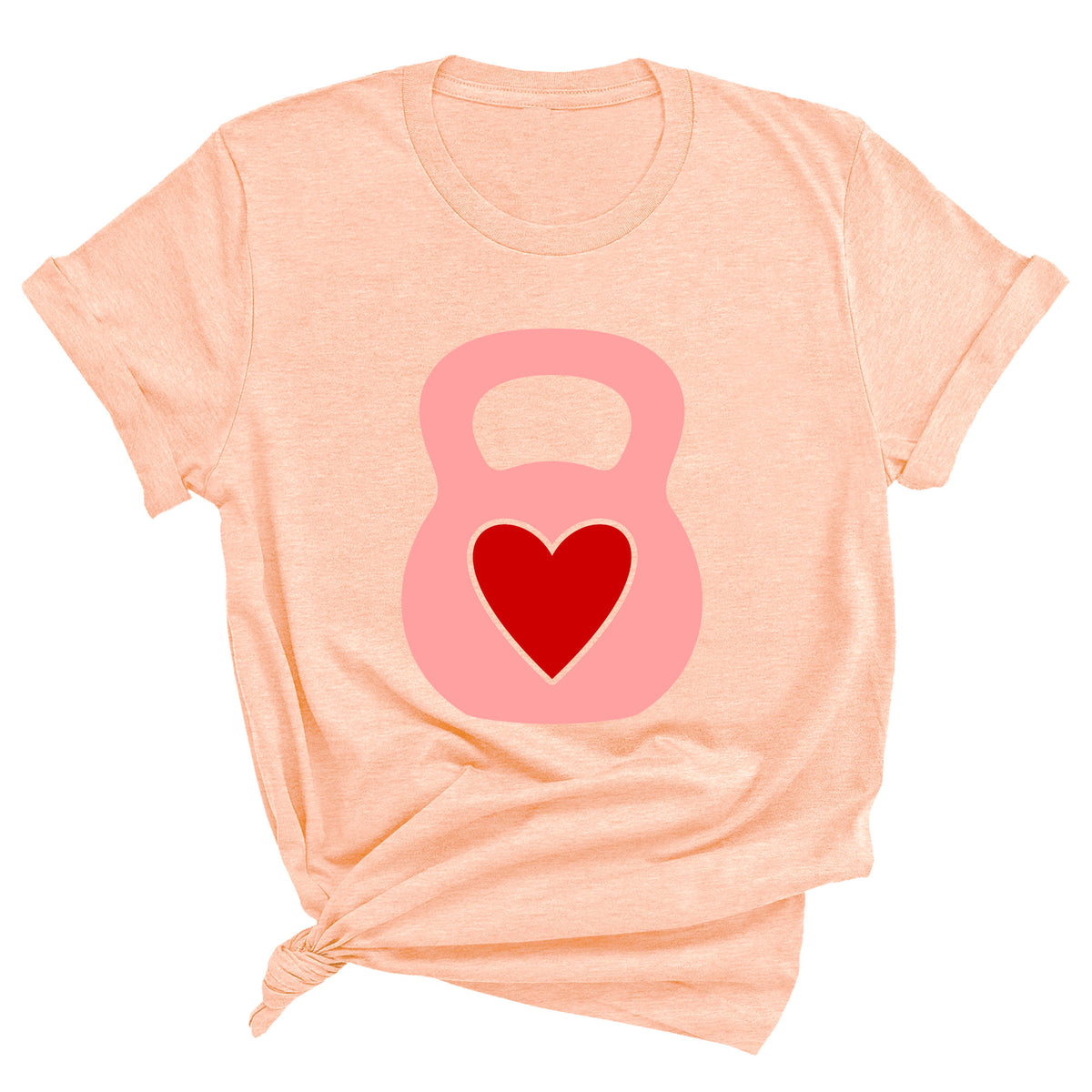 Kettlebell Heart Unisex T-Shirt