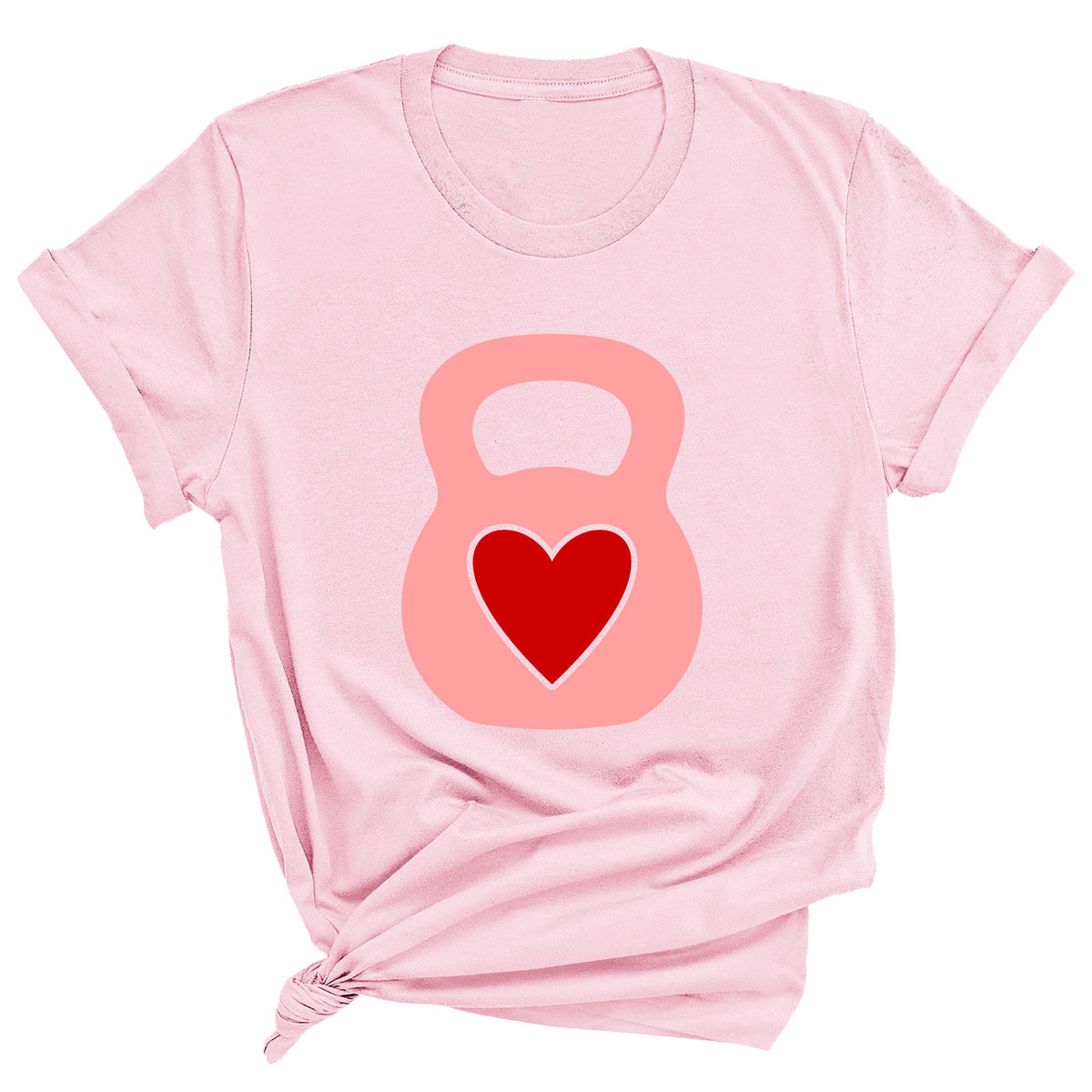 Kettlebell Heart Unisex T-Shirt