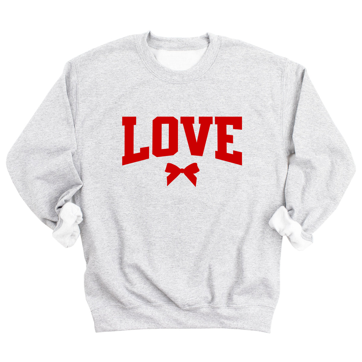 LOVE with Bow Sweatshirt