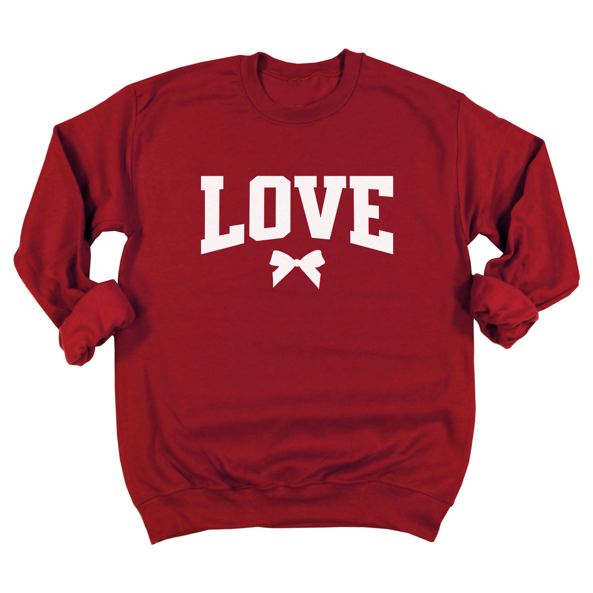 LOVE with Bow Sweatshirt