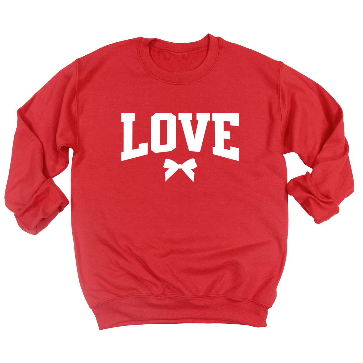 LOVE with Bow Sweatshirt