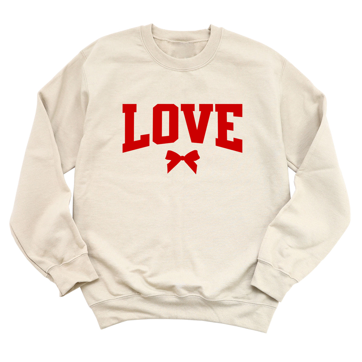 LOVE with Bow Sweatshirt