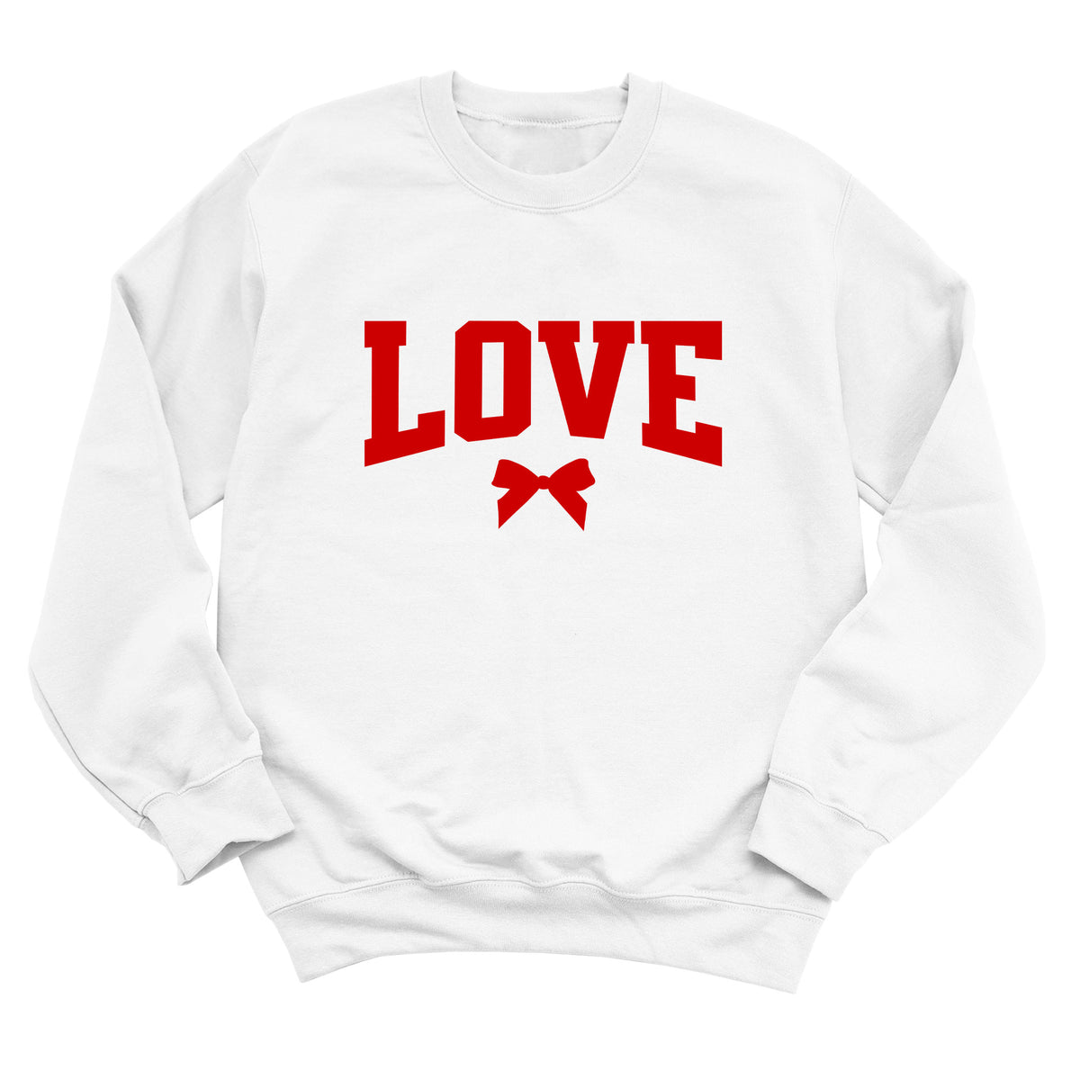 LOVE with Bow Sweatshirt