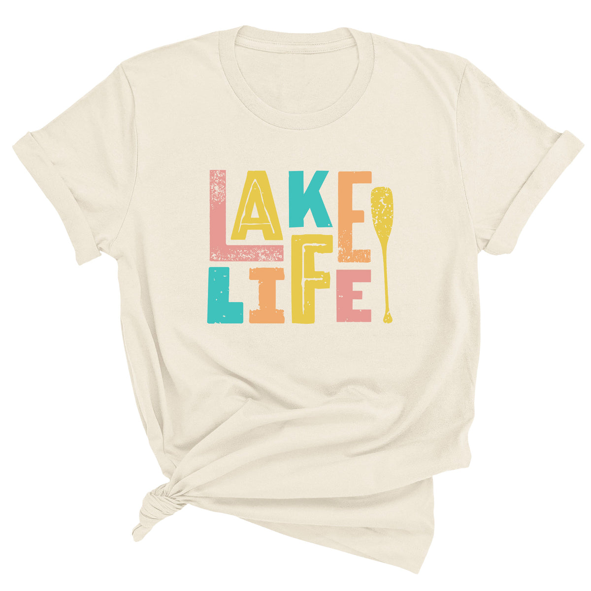 Lake Life with Oar Unisex T-Shirt