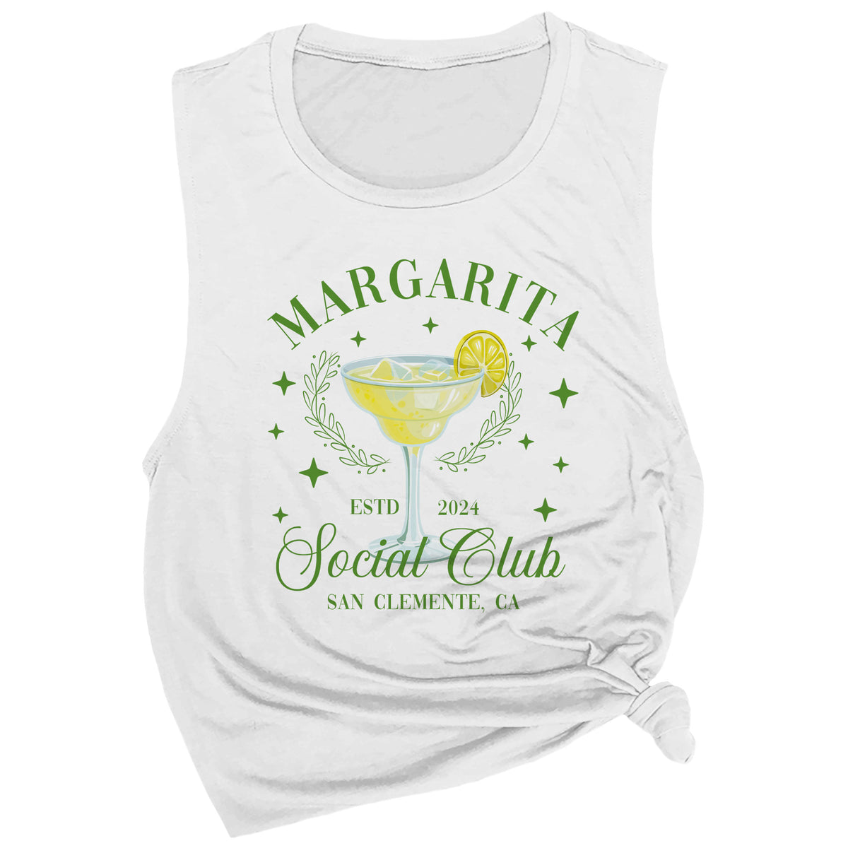 Margarita Social Club Muscle Tee