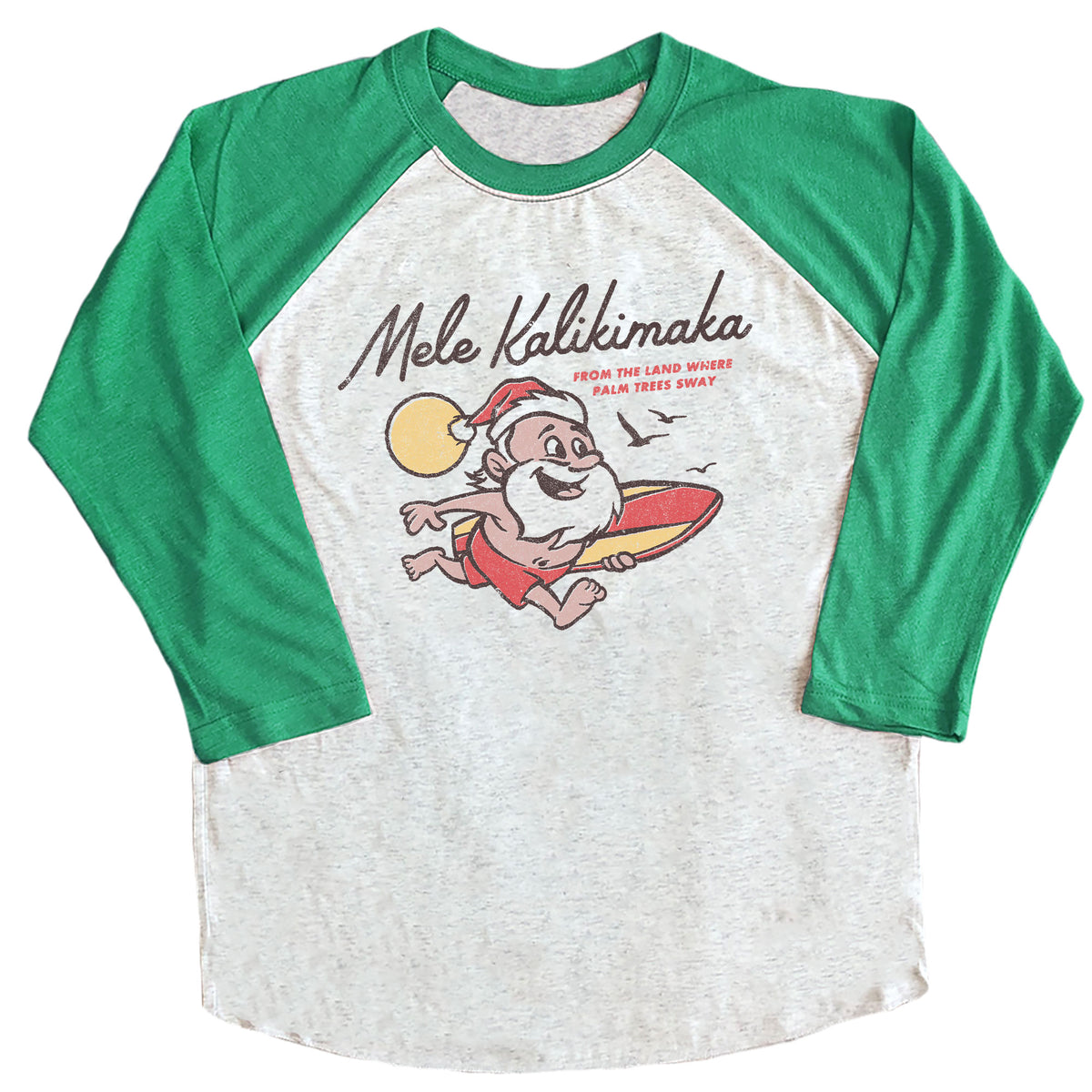 Mele Kalikimaka Raglan