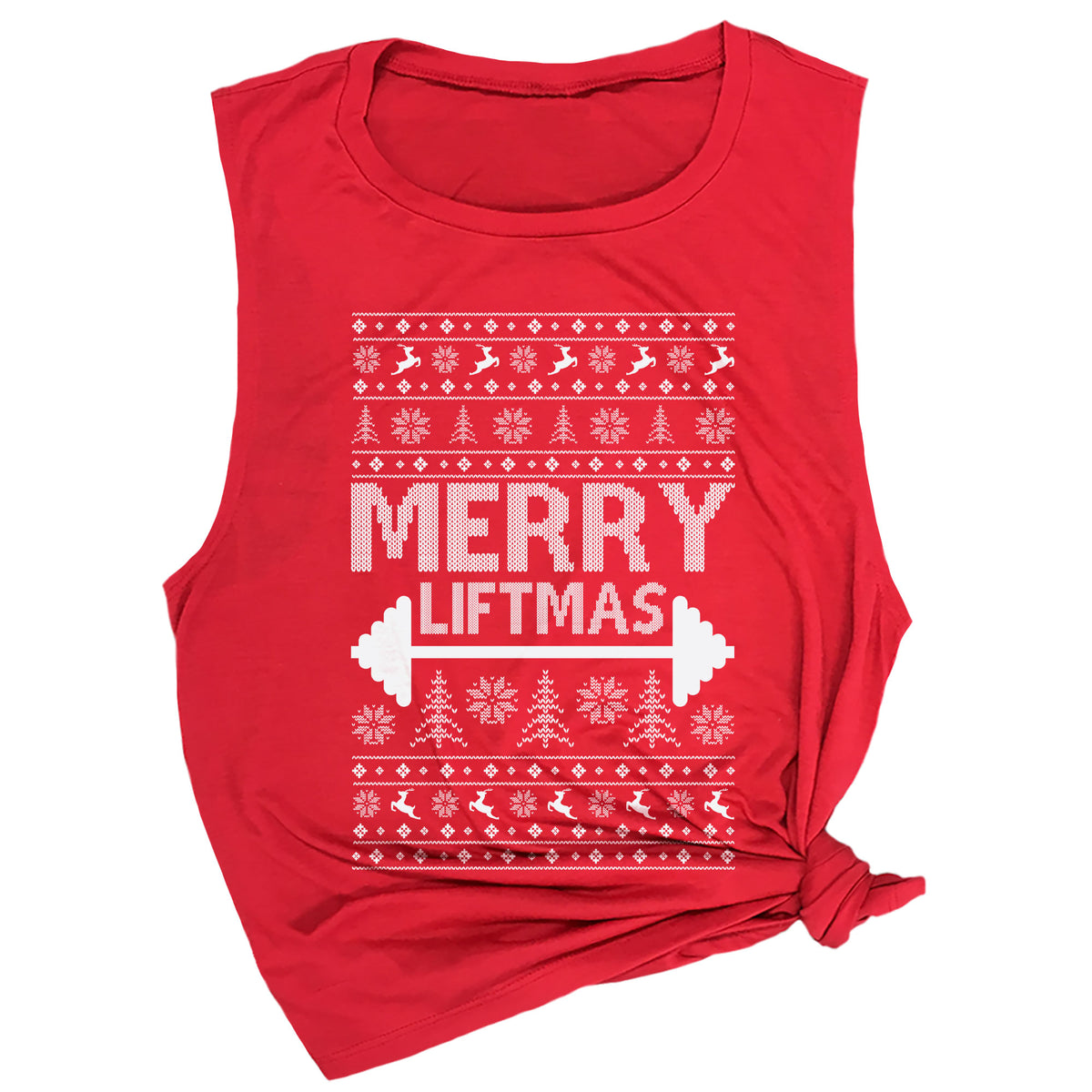 Merry Liftmas Muscle Tee