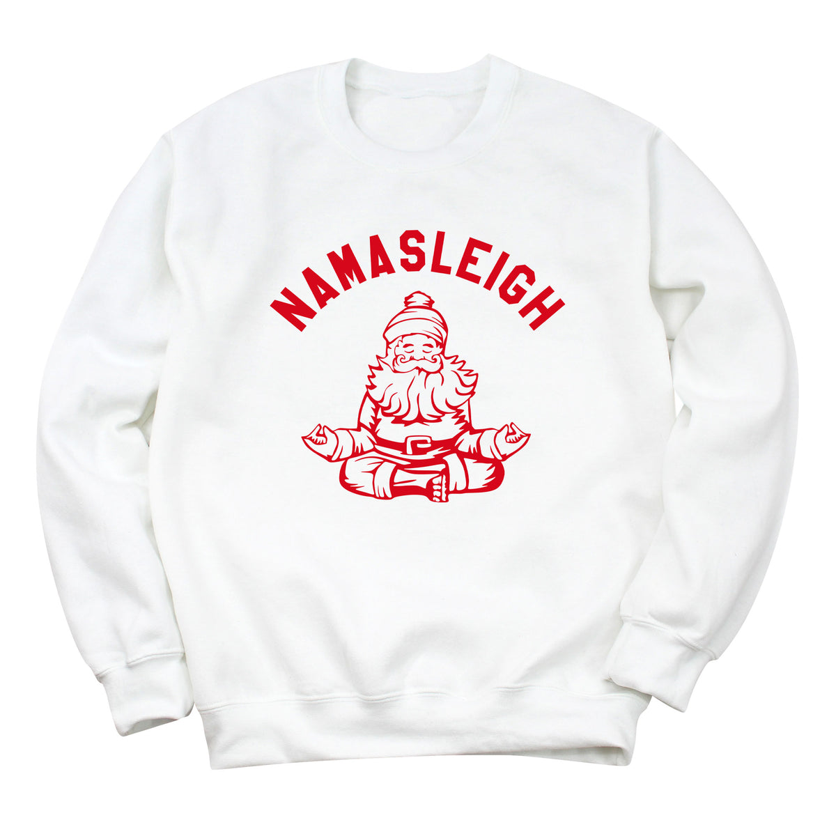 Namasleigh Santa Sweatshirt