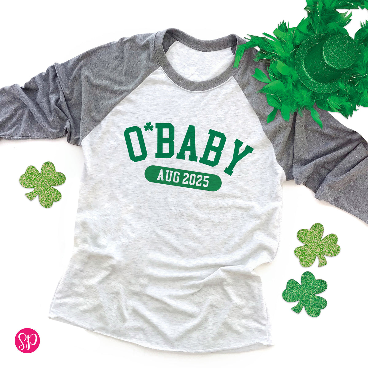 O'Baby with Month & Year Raglan