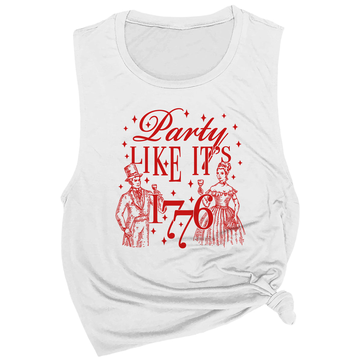 Party Like It's 1776 Muscle Tee