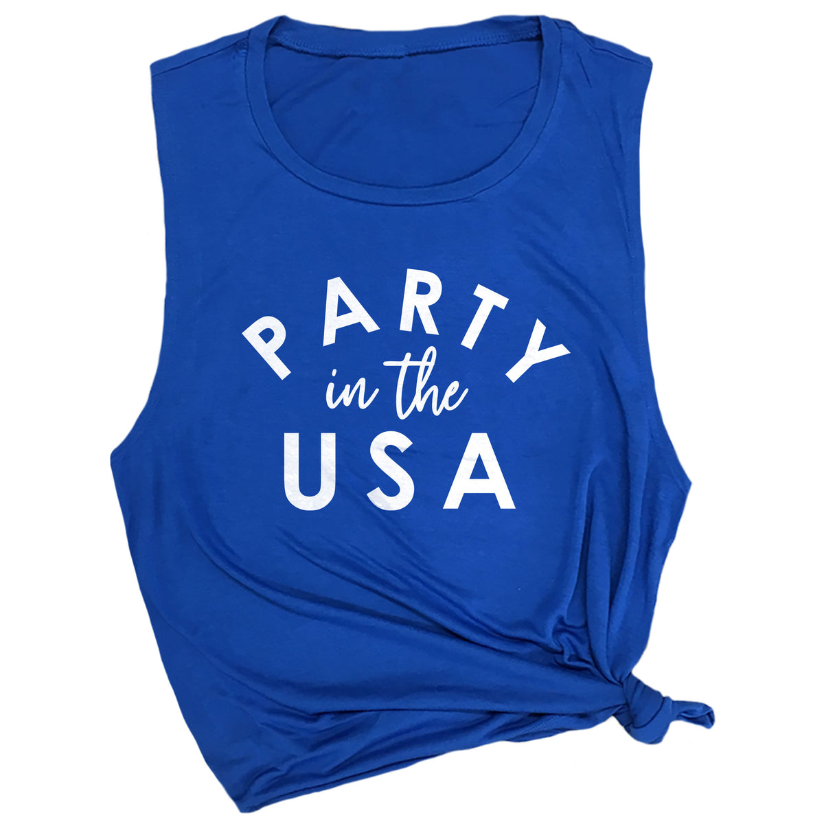 Party in the USA Muscle Tee