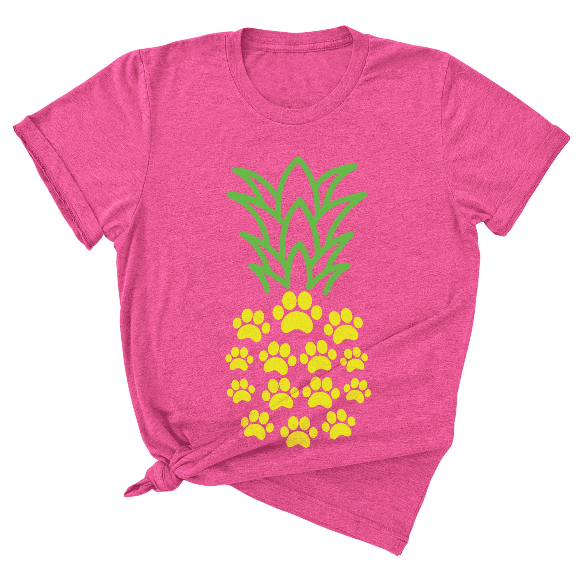 Paw Pineapple Unisex T Shirt