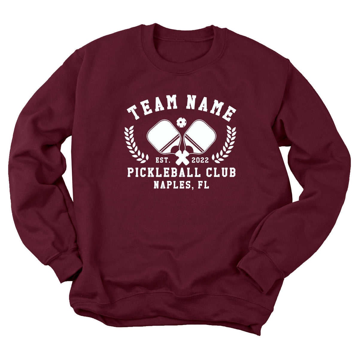 Personalized Pickleball Club Sweatshirt